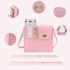 Bolsa Feminina Porta Copos Estilo Maleta Bruges