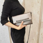 Bolsa Feminina Clutch de Mão com Alça Taty