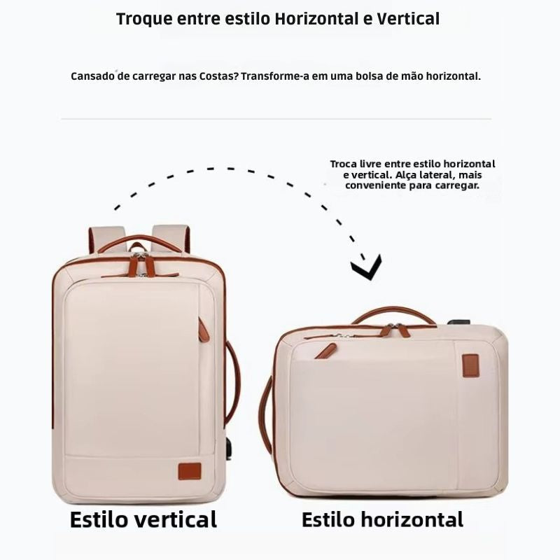 Mochila Mala Nylon Nova Deli