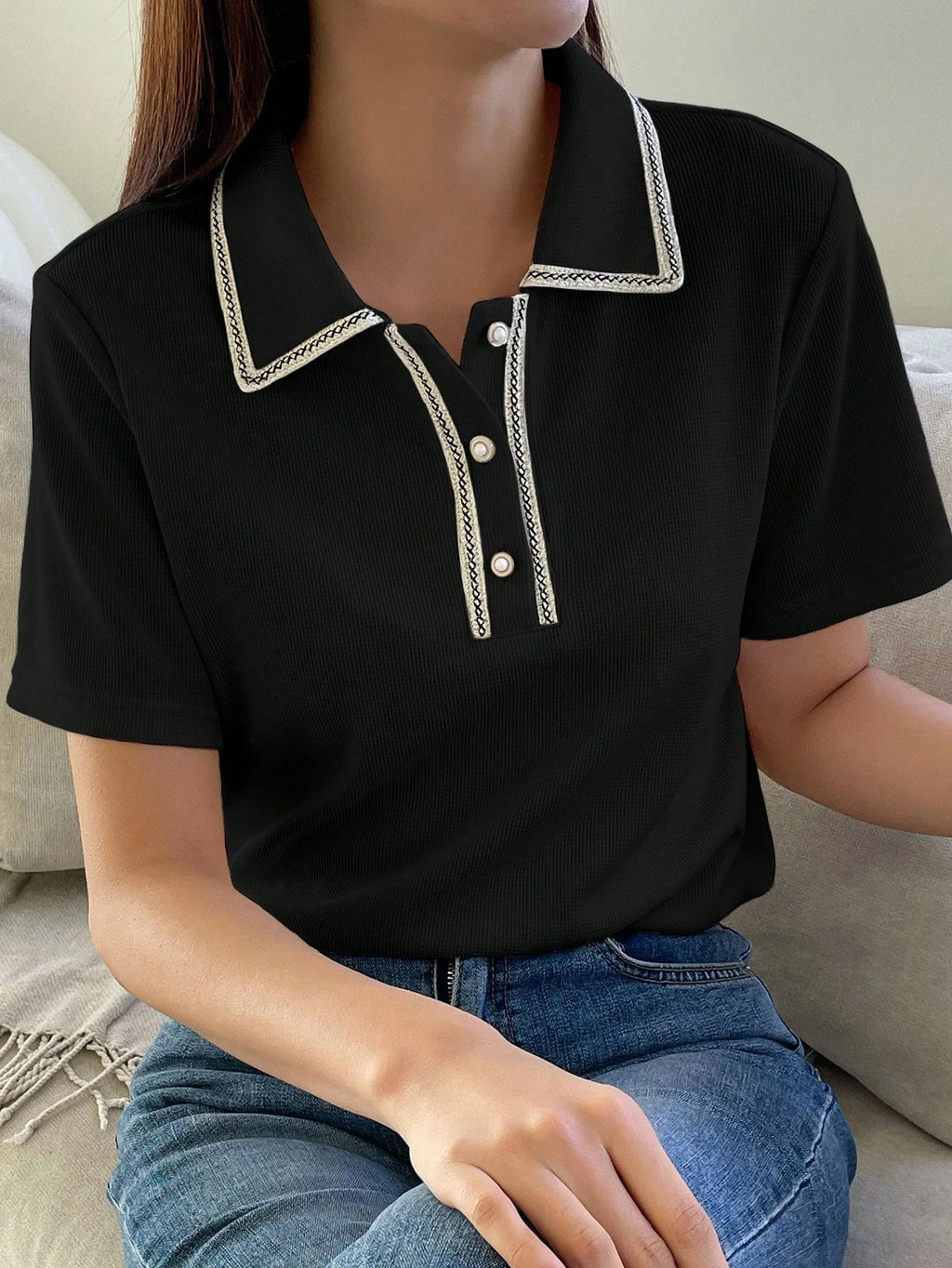 Camisa Polo Manga Curta Madison