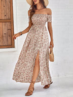 Vestido Longo Ombro a Ombro Lily