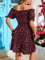 Vestido Ombro a Ombro Plus Size Grace