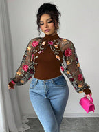 Blusa Plus Size Clara