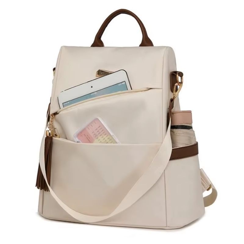 Mochila Feminina de Nylon Ariella