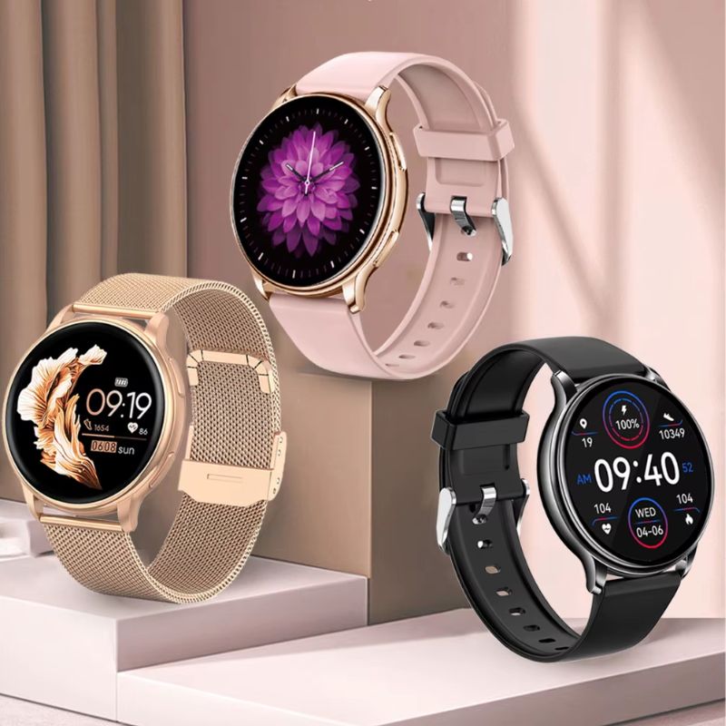 Relógio Feminino Smart Watch Bluetooth, Frequência Cardíaca, rastreador para Android e IOS Sarela Y22