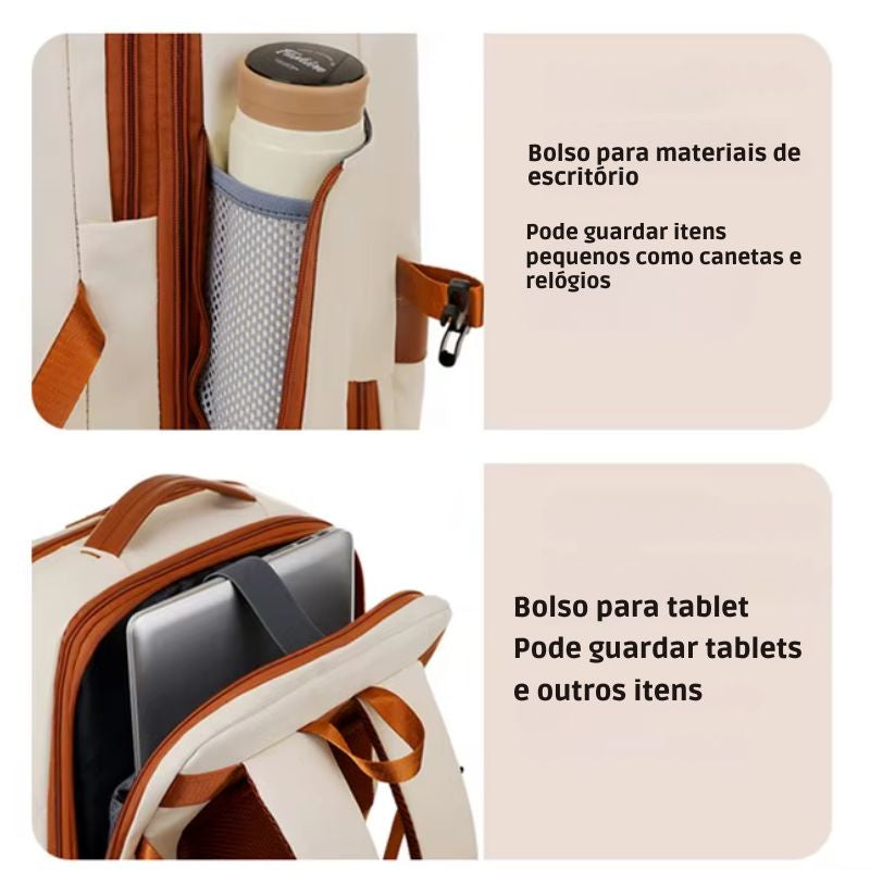 Mochila Mala Nylon Nova Deli