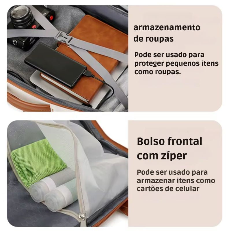 Mochila Mala Nylon Nova Deli
