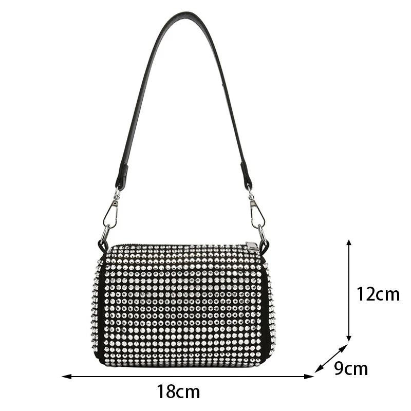 Bolsa Feminina com Strass Sarela Dijon
