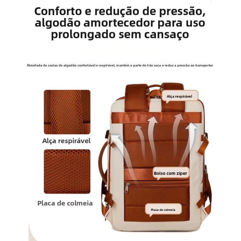 Mochila Mala Nylon Nova Deli
