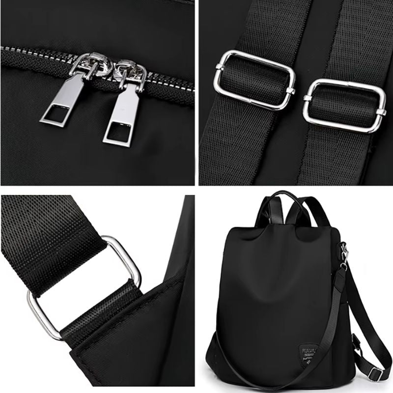 Mochila Feminina de Nylon Stella