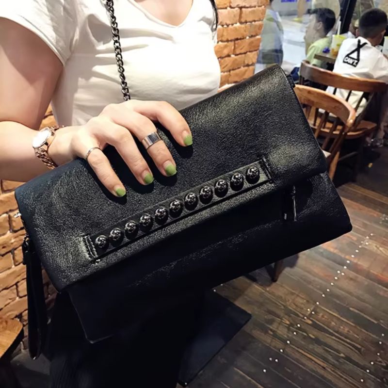 Bolsa Feminina Clutch de Mão com Alça Taty