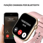 Relógio Feminino Smart Watch Bluetooth Inteligente Lady Watch