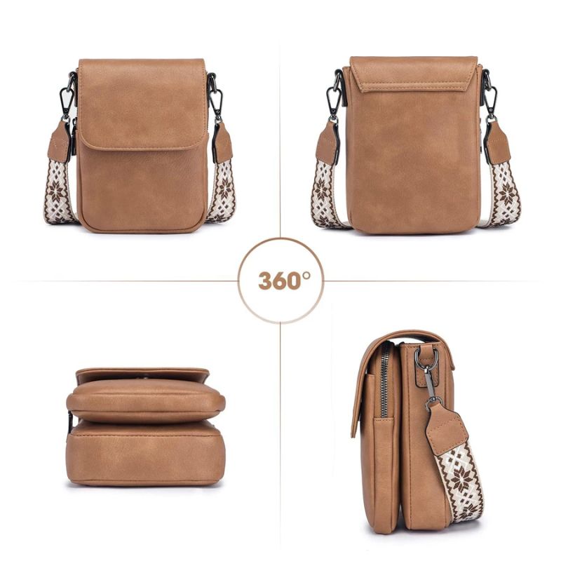 Bolsa Feminina Tiracolo para Celular Carolina
