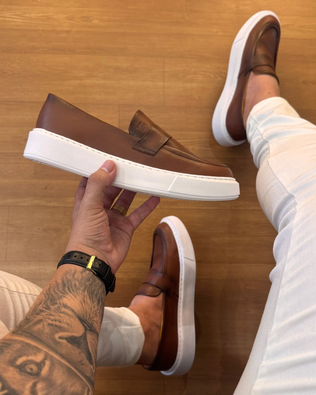 MOCASSIM CLÁSSICO RICARDO ALMEIDA (Couro)