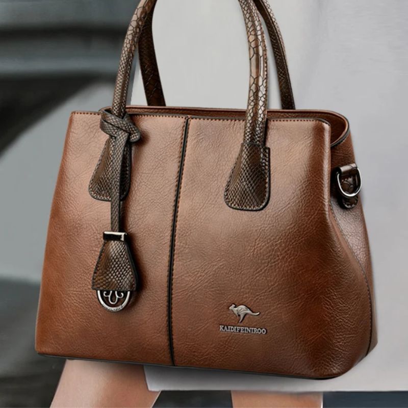 Bolsa Tiracolo Couro Legítimo Sarela Rossano