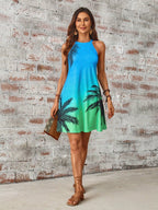 Vestido de Verão Ombre