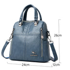 Mochila e Bolsa de Ombro Versátil Feminina Vanessa