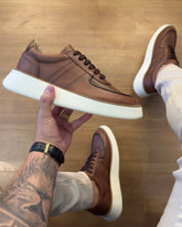 Tênis Iate em Couro Ricardo Almeida