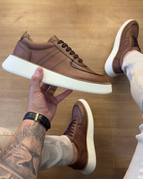 Tênis Iate em Couro Ricardo Almeida