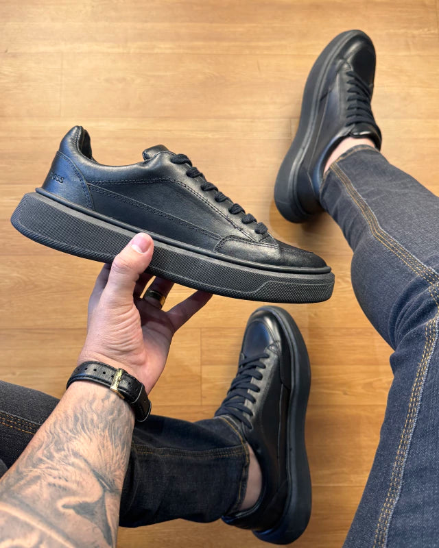 TÊNIS SNEAKER BOSS ELEGANCE (Couro)