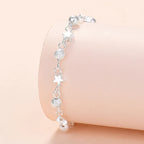 Pulseira Prata Esterlina 925 com Estrelas