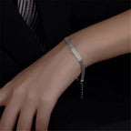 Pulseira Prata Esterlina 925 Clássica Ajustável