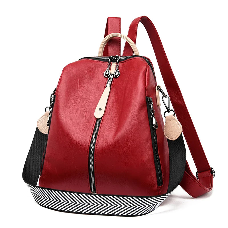 Mochila e Bolsa de Ombro Versátil Feminina Fogazza