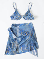 Conjunto de Biquíni 3 Peças Liziane