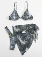 Conjunto de Biquíni 3 Peças Liziane