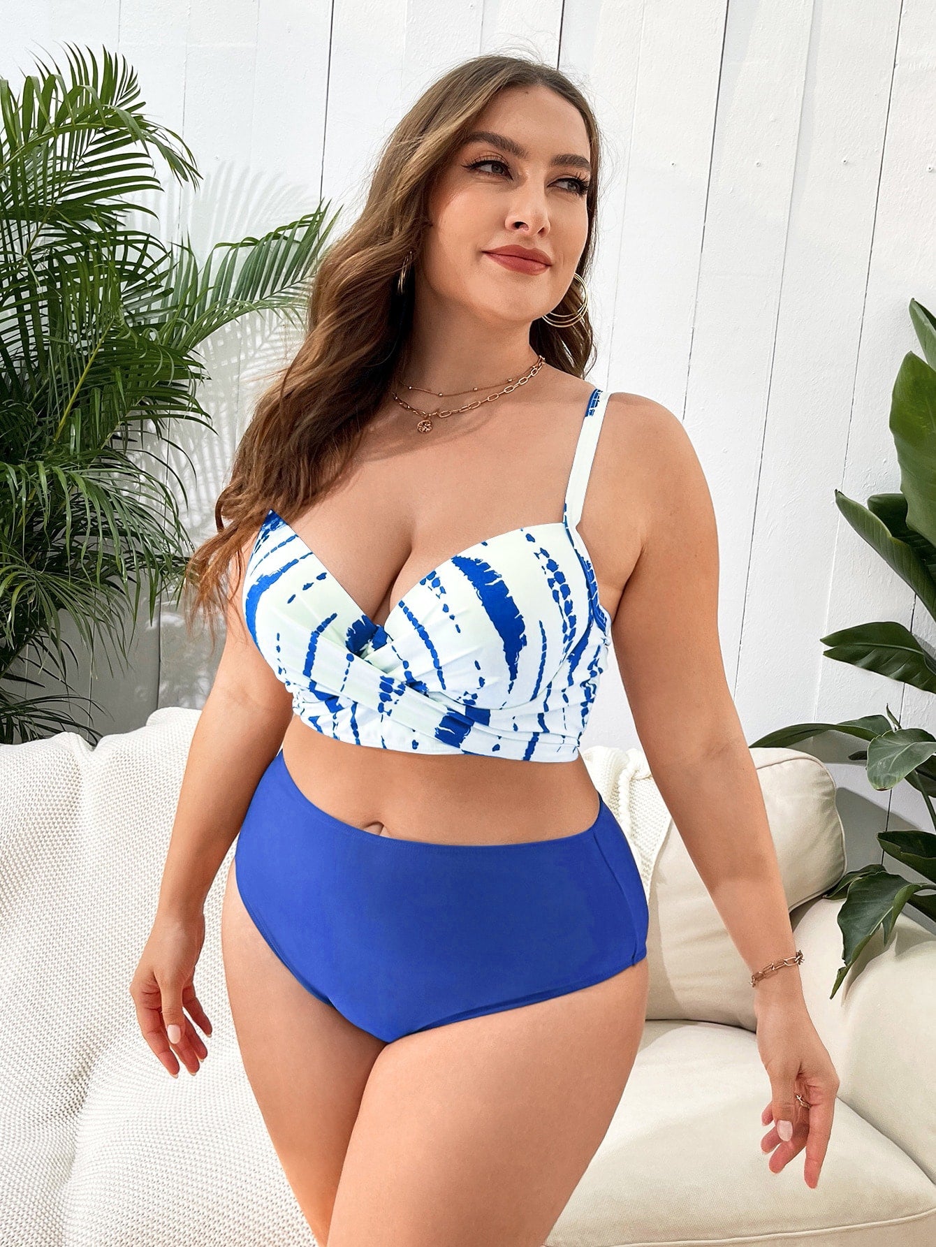 Conjunto Biquíni 3 Peças Plus Size Rebeca