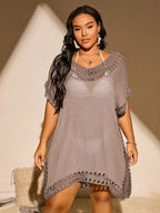 Saída de Praia Plus Size Ava