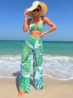 Conjunto Biquíni 3 Peças Tropical Fernanda