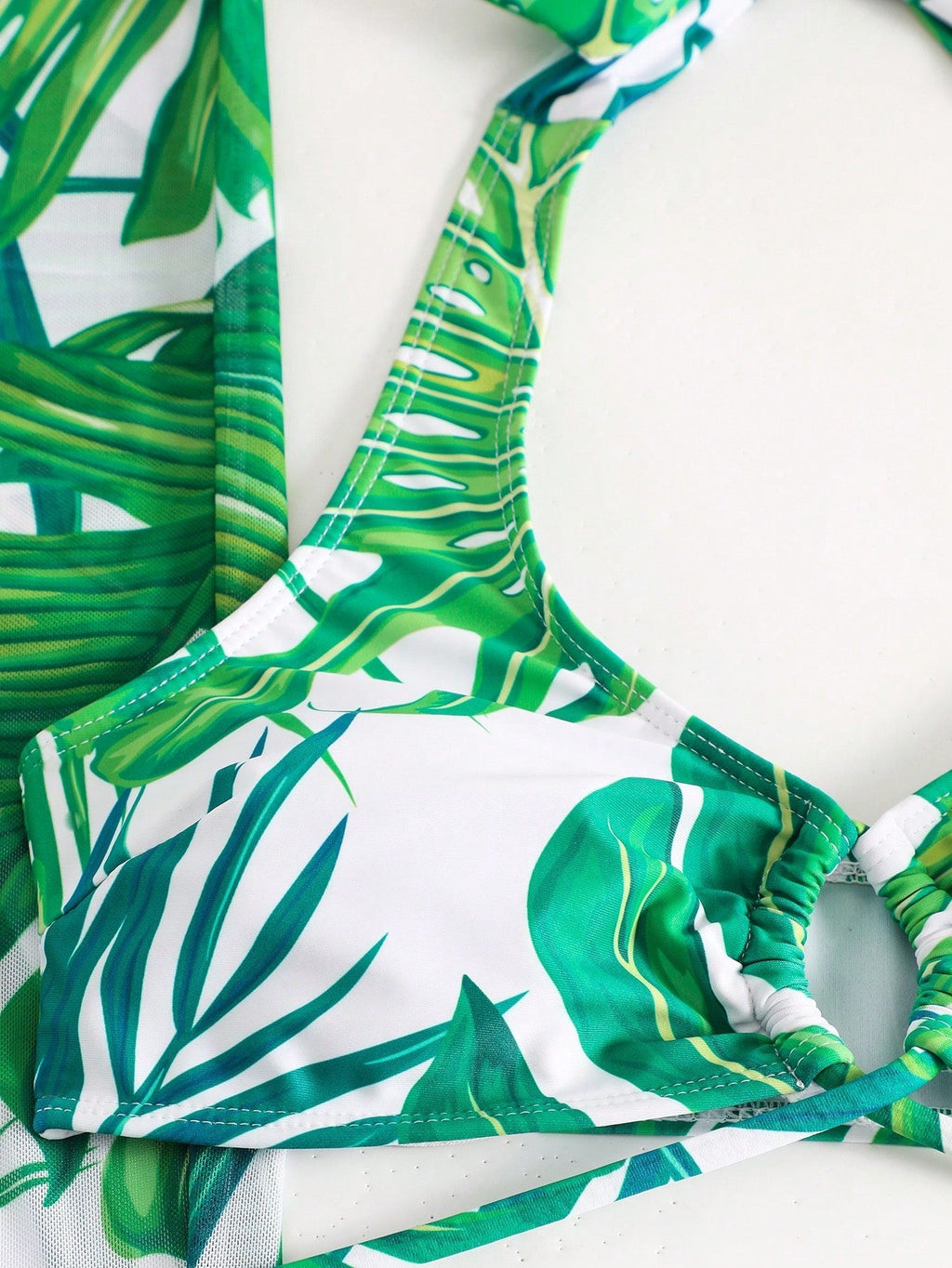 Conjunto Biquíni 3 Peças Tropical Fernanda