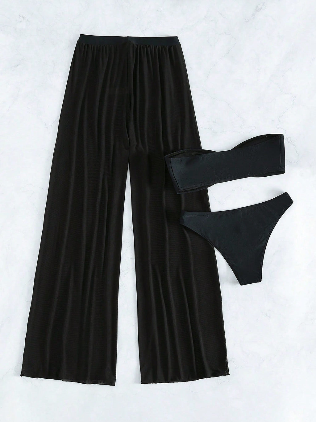 Conjunto Biquíni 3 Peças Elegante Choe