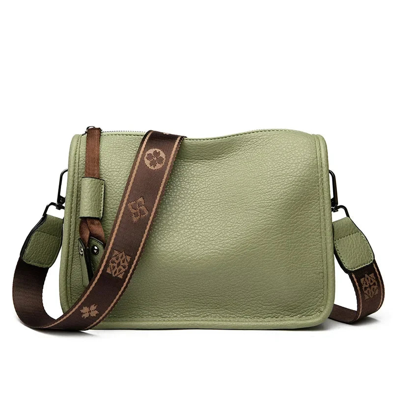 Bolsa Transversal Couro Sarela Stabia
