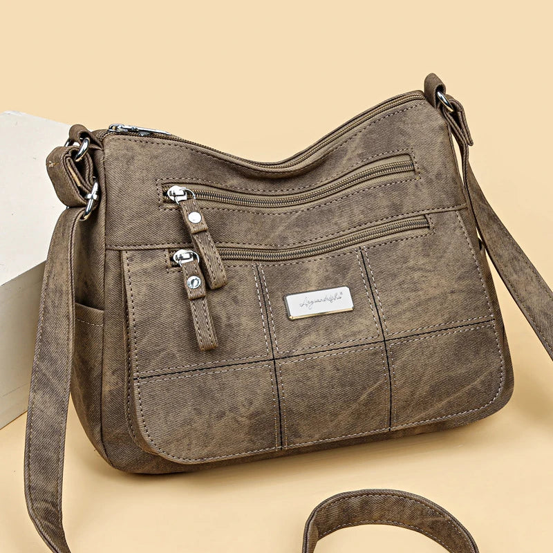 Bolsa Grande Tiracolo Feminina Marbella