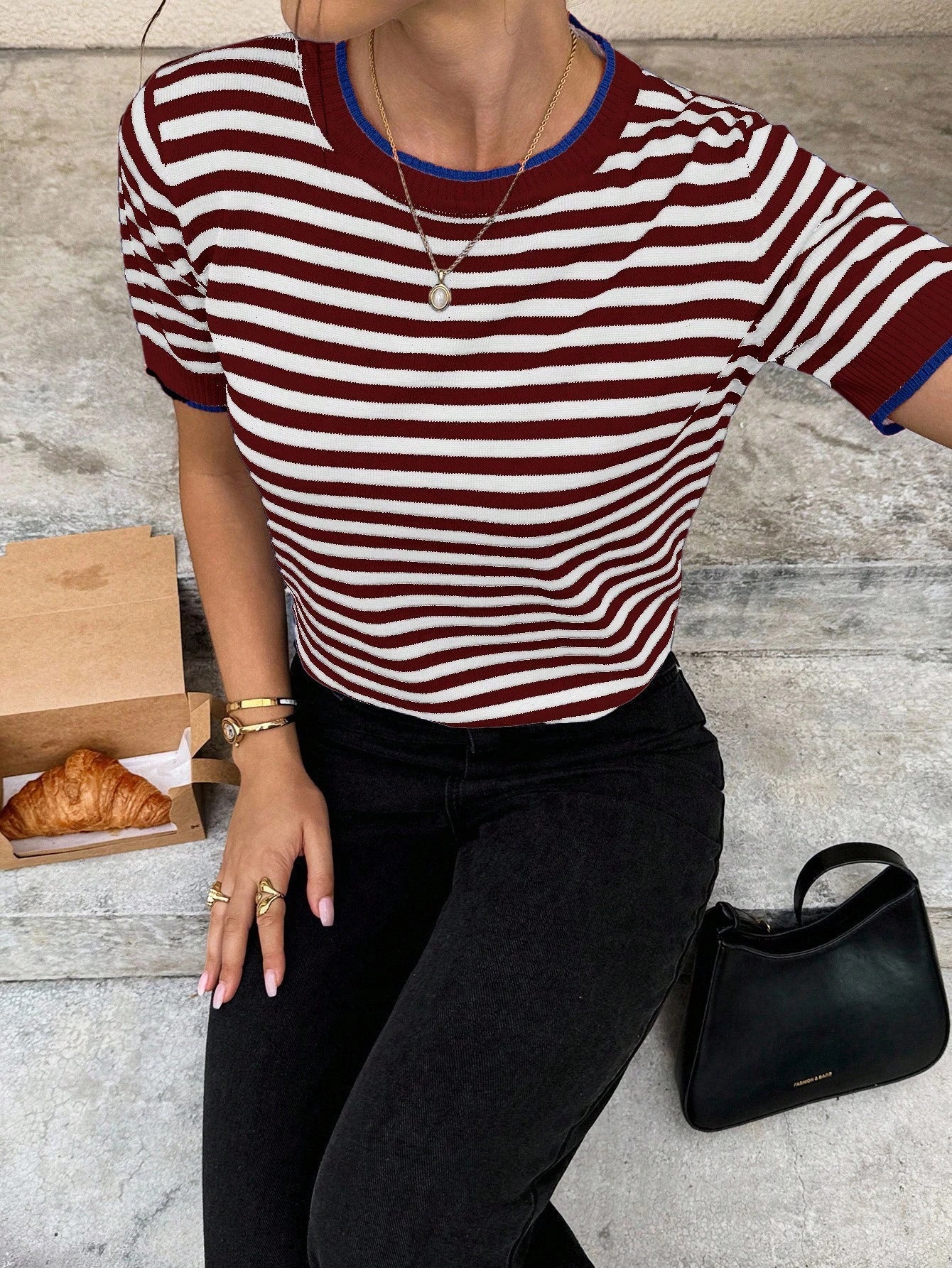 Blusa Ana Listrada
