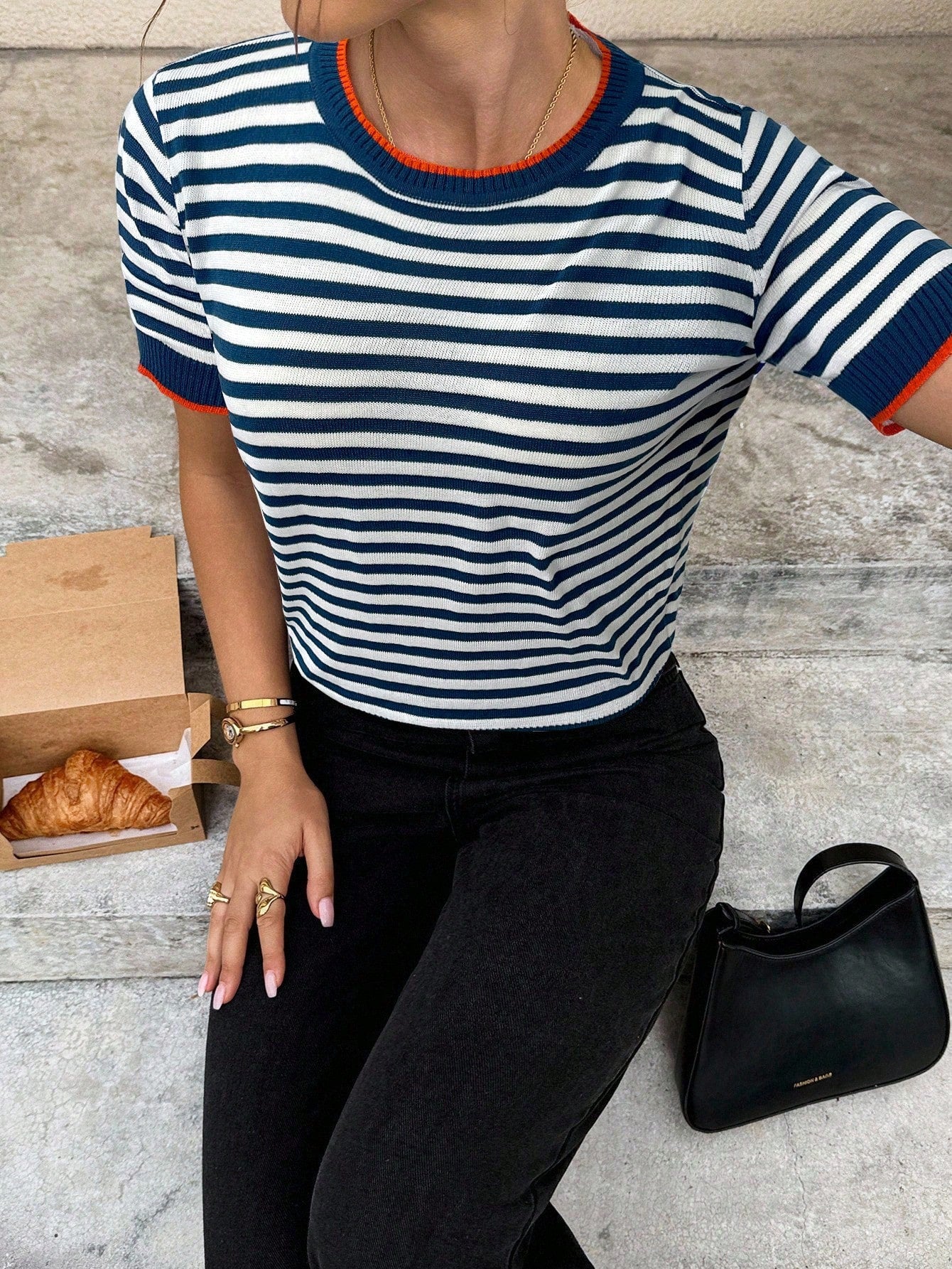 Blusa Ana Listrada