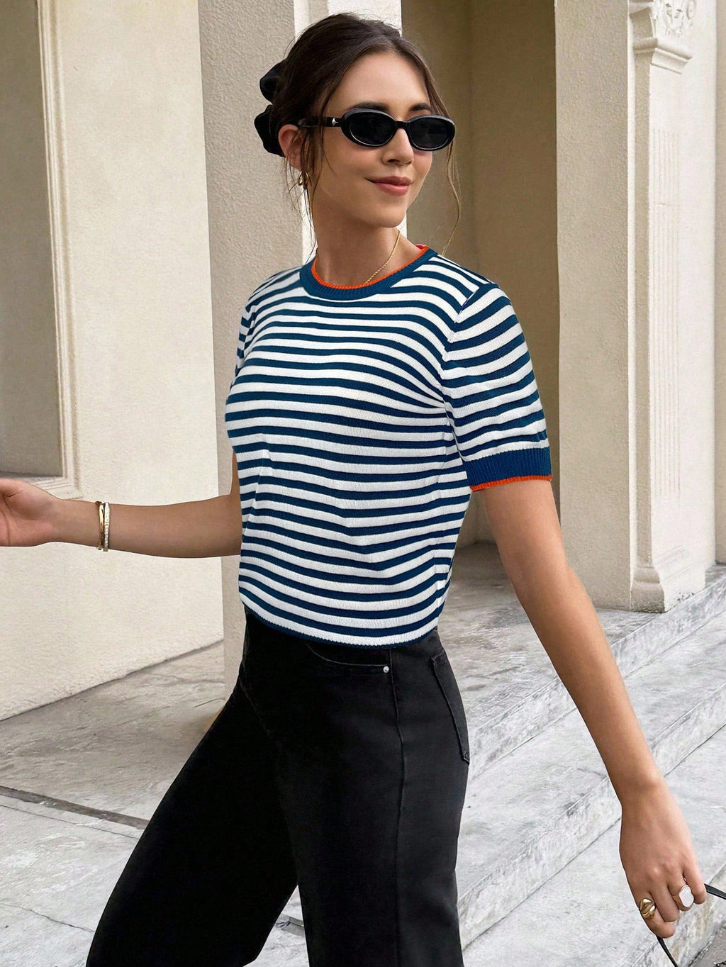 Blusa Ana Listrada