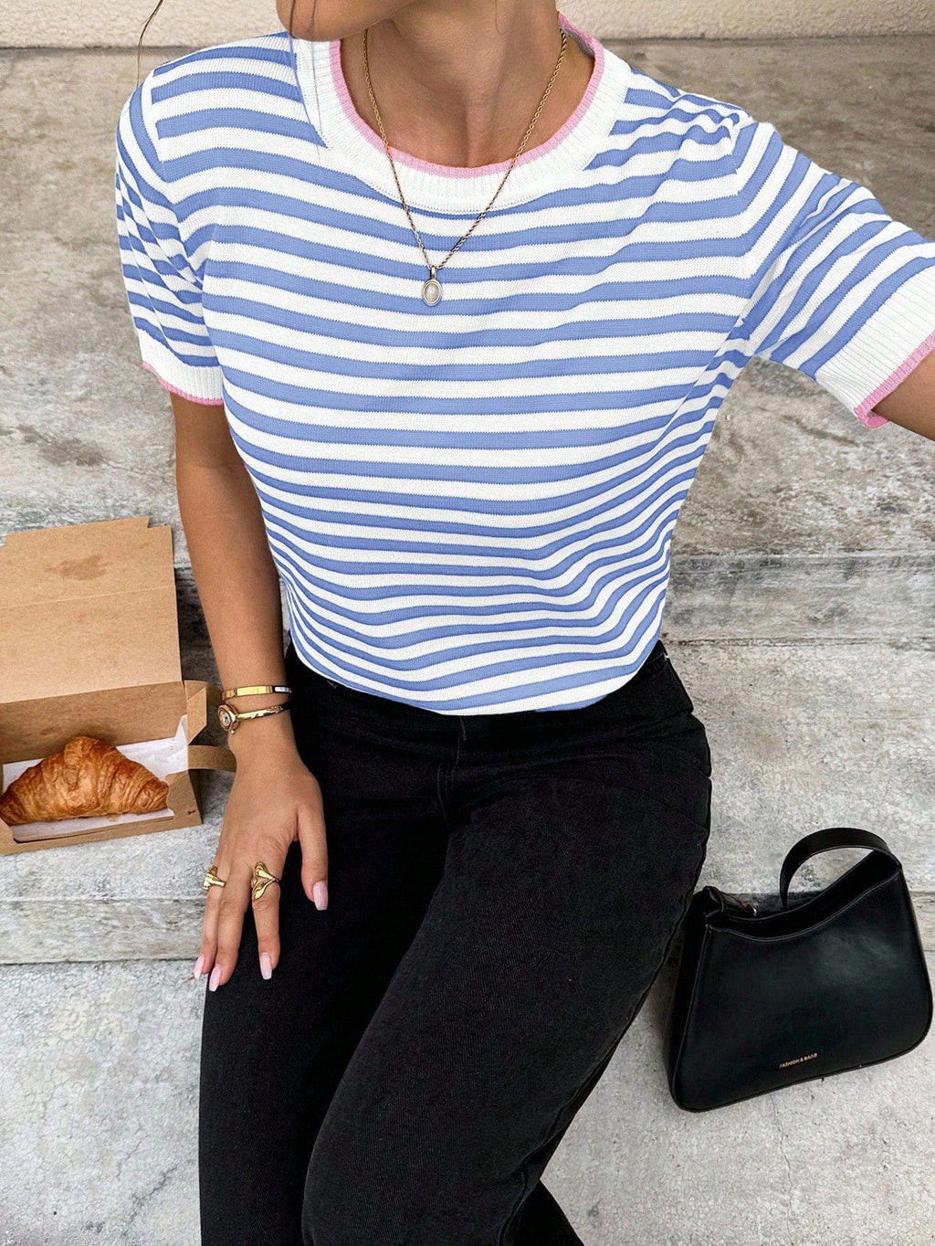 Blusa Ana Listrada