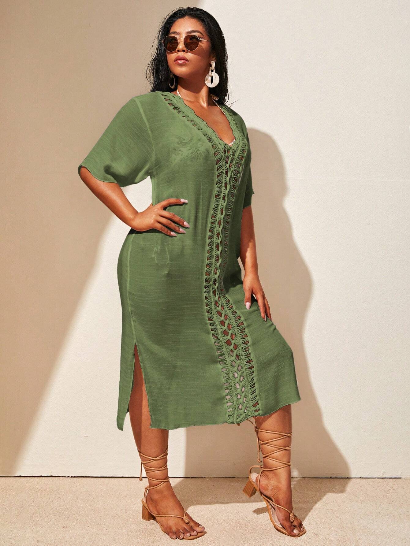 Saída De Praia Plus Size Gabriela