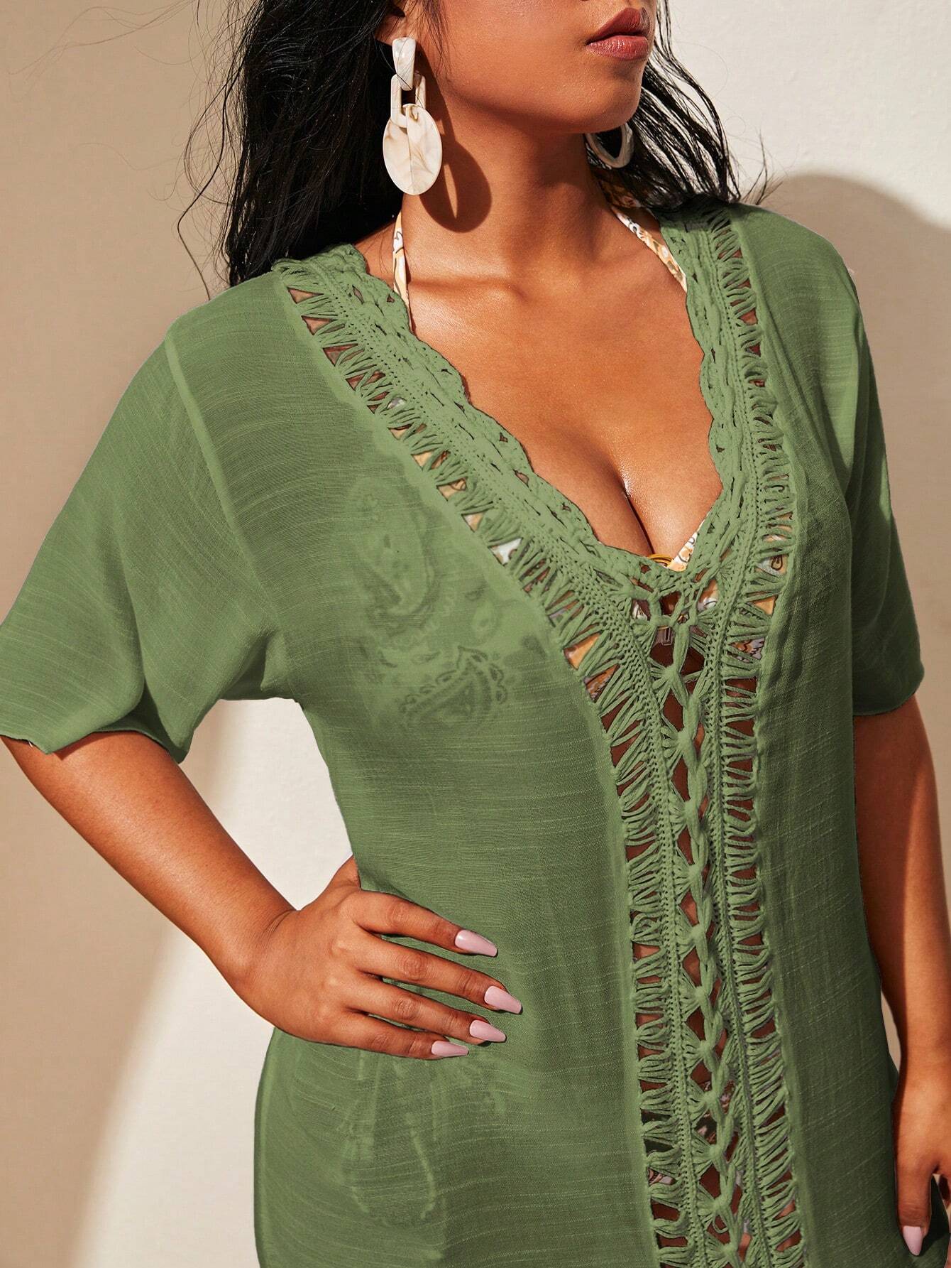 Saída De Praia Plus Size Gabriela