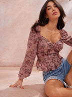 Blusa Floral Maia