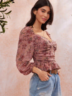Blusa Floral Maia