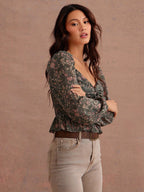 Blusa Floral Maia