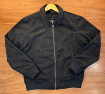 JAQUETA EM SUEDE (Padrão Zara) ZIPER