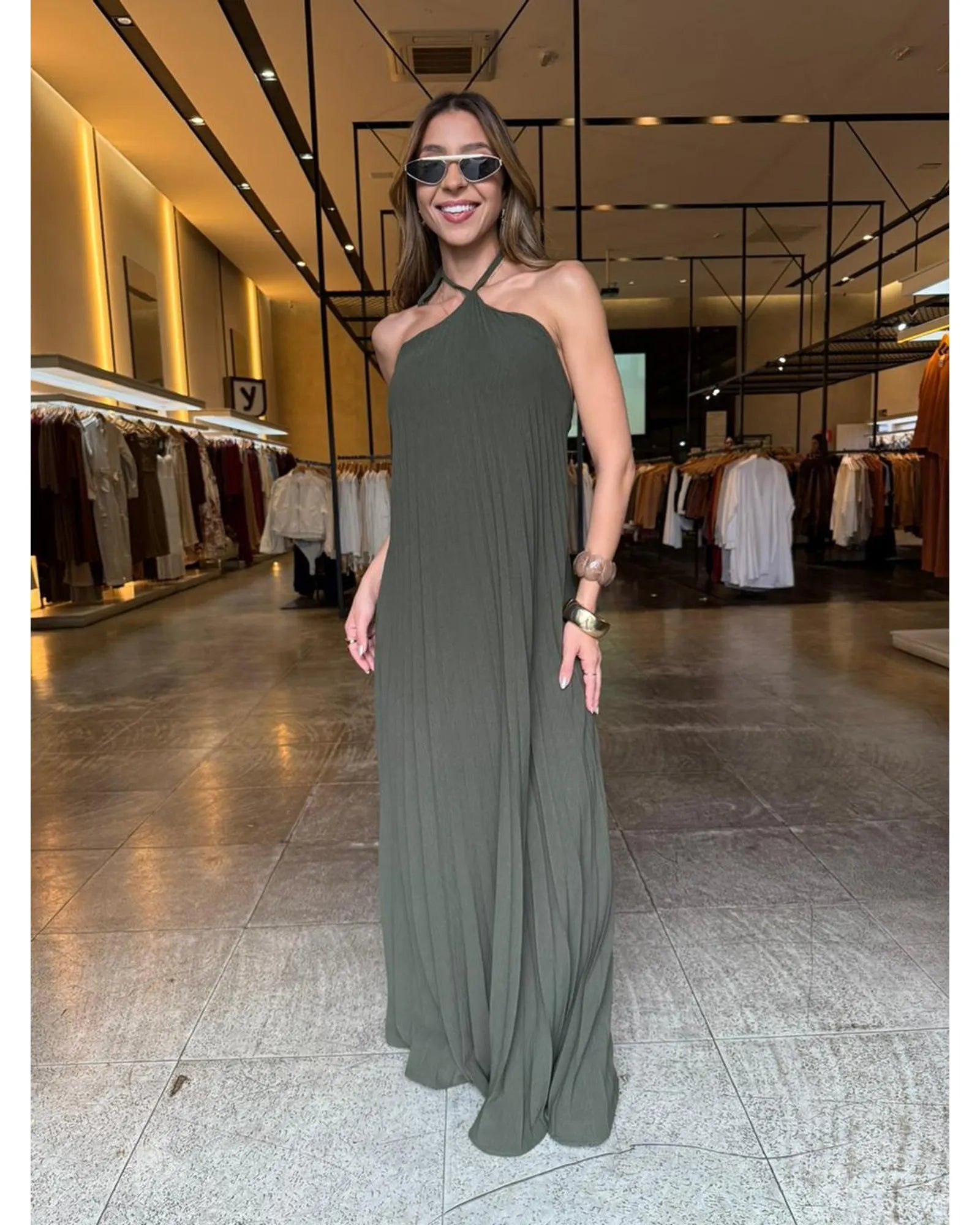 Vestido Plissado Rafa